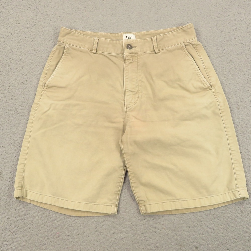 Flint and Tinder Shorts Mens 32 Khaki 365 Stretch Chino Lightweight Huckberry HB